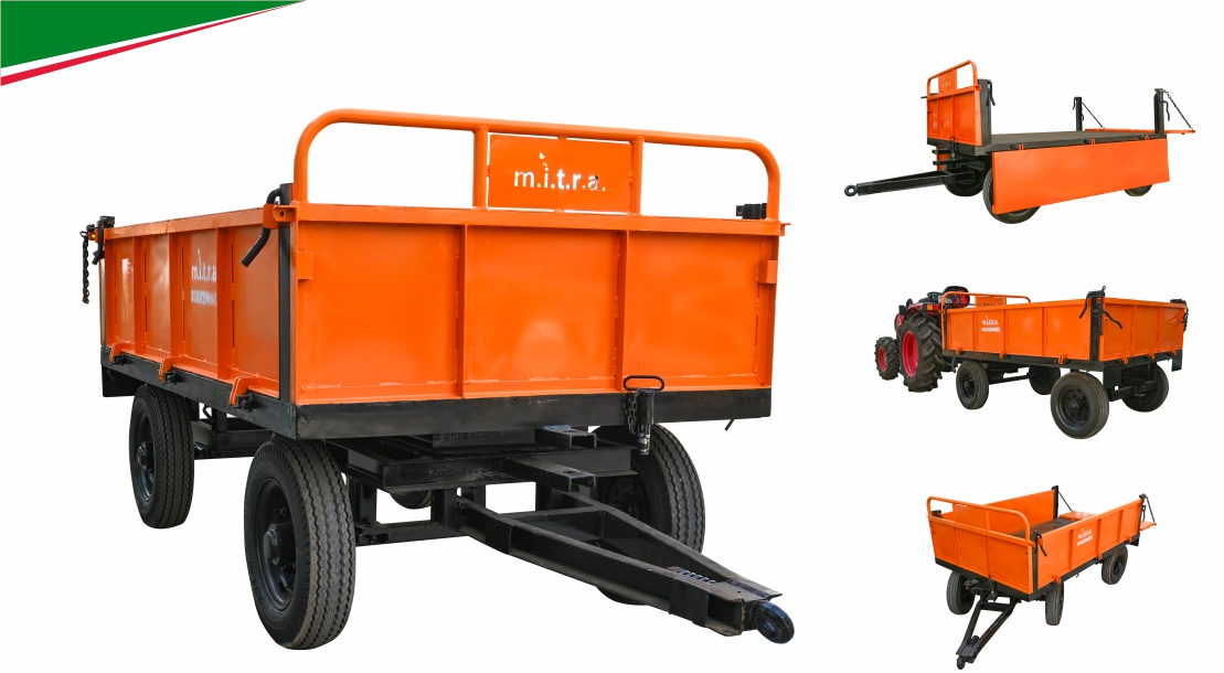 orchard tractor trolley